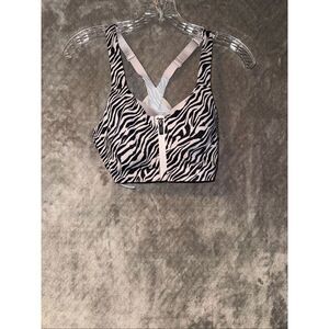 Victoria secret Incredible knockout ultra max zebra print bra 34C
